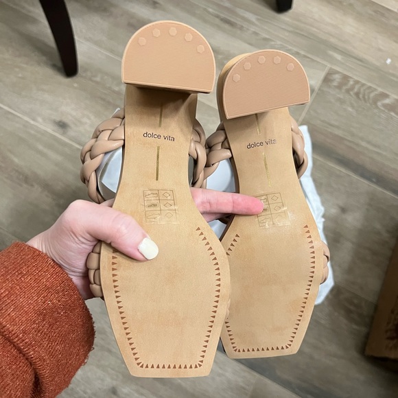 NWT in box Dolce Vita Paily Cafe Stella heels size 7.5 - Picture 7 of 8